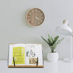 (19.68 x 14 Inch) Extra Large A+ XL Bamboo Book Stand for Reading Textbook - Image 2