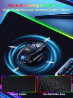 Wireless Charging Mouse Pad Gaming, 31.5"x15.8" Large Desk Mat, Waterproof - Image 6