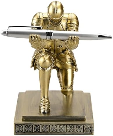 Knight Pen Holder Desk Organizers and Accessories as Gift Copper - Image 3
