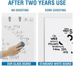 TSJ OFFICE White Board for Wall - 36" x 24" Brilliance White Glass Board - Image 6