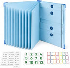9 Folder Emergency Binder Document Organizer, in Case I Die Book by Unknown