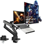 AVLT Laptop & Monitor Arm Desk Mount for 17-38" Screens - Black by AVLT-USA