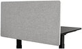 Stand Up Desk Store ReFocus Clamp-on Acoustic Desk Divider Privacy Panel that Reduces Noise and Visual Distractions (Cool Gray, 47.25" X 23.6") by SStandUpDeskStore
