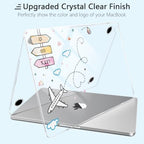 Case for MacBook Air 13 inch Case 2026, Travel Airplane - Image 4