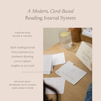 Reading Journal Bookmarks — The Reading Vault Deck. 50 Book Review Cards, Customizable Log. Create an Index. Includes Reading Challenge, Lending Library. Gift for Book Lovers & Clubs - Image 4