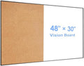 ARCOBIS Cork Board White Board Combo for Wall by ARCOBIS