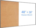 ARCOBIS Cork Board White Board Combo for Wall by ARCOBIS