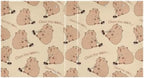 JIPONI 3 Ring Binder Capybara Funny 1 Inch Round Binders for Men Women Students, Cute File Organizer for Office Home School - Image 2