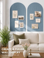 Fluxynara Large Arched Felt Bulletin Board 47.2''×25.5'', Coastal Haze - Image 4