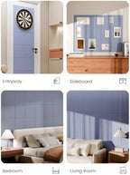 Bumusty 48"x 36" Large Felt Bulletin Board Tiles, Lavender - Image 6