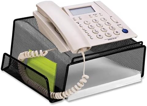 1InTheOffice Telephone Stand Desktop, Mesh by 1InTheOffice