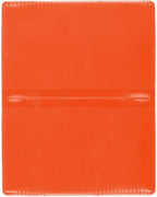 StoreSMART - Orange Folding Business Card Holders - 100 Pack - Polypropylene Plastic (RPP2915O-100) - Image 2