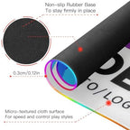 Custom Gaming Mouse Pad Large with Photo Cute Anime Keyboard Pads Wireless Charging Box for Desk Accessories - Image 4