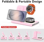 Wireless Charger for Samsung Charging Station, Foldable & Nightlight - Image 4