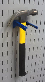 Wall Control KT-200-DLX Blue Slotted Metal Pegboard Hook Kit for Storage & Organization – Deluxe Assortment, 50 lbs Capacity, Made in USA - Image 7