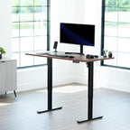 VIVO Dark Walnut 60 x 24 inch Solid Table Top, DESK-TOP60D - Image 2