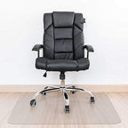 Kuyal Clear Chair Mat, Hard Floor Use, 48" X 53" Desk Chair Mat by Kuyal