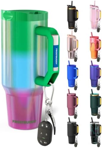 Frost Buddy Thicc Buddy 40oz Tumbler - Spill-Proof Flip Lid (Prism Pop) by FrostBuddy