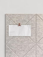 Cork Board 24 x36 Alternative - 6 Pack Felt Wall Tiles with Safe Removable Adhesive Tabs, Cork Boards for Walls Cork Board for Home Office Pin Board Tack Board - Barista - Image 6