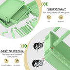 Goovilla 3 Tier Rolling Utility Cart Organizer with Removable Drawer, Green - Image 3