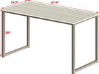 SHW Mission 48-Inch Home Office Computer Desk, Maple - Image 3