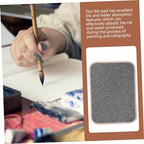 Uonlytech 3pcs Chinese Calligraphy Mat Thick Felt Desk Pad for Students Drawing and Writing Cushion Ink Absorbent Protector for Art and Calligraphy Practice - Image 2