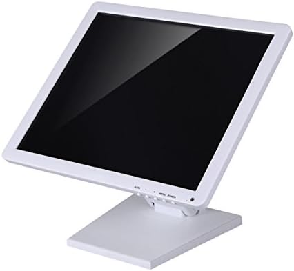WEARSON Single Adjustable LCD Monitor Stand Mount Folding VESA Monitor Desk Stand with VESA Hole 75x75mm 100x100mm (White) - Image 5