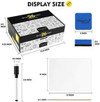 Magicfly 26 Pack Double Sided Dry Erase Board, 9" x 12" Small White Boards - Image 2