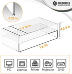 Acrylic Monitor Stand Riser Clear Computer Monitor Stand (Big) - Image 2