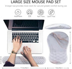 Ergonomic Mouse Pad & Keyboard Wrist Rest Set, Memory Foam - Image 5