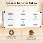 Metal Large Cable Management Box Cord Hider Wire Organizer Boxes - Image 5