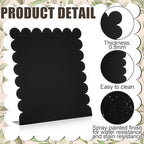 Gueevin 2 Pcs Magnet Board Magnetic Display Stand for Table, Black, Small - Image 4