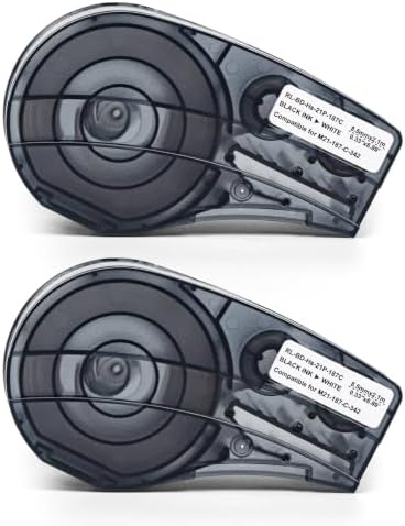 2-Pack Compatible with M21-187-C-342 Heat Shrink Tubing Sleeve Labels by Unknown