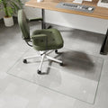 Koonmi Glass Chair Mat for Carpet, 32"x46" Thick Office Chair Mat by KOONMI