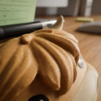 3D Printed Highland Cow Sticky Note Holder, Desk Organizer - Image 5