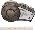 Brady Authentic (M21-187-C-342) PermaSleeve Heat Shrink Tubing for Control and Electrical Panels, Wire Harness, Black on White-For M210, M210-LAB, M211, BMP21-PLUS and BMP21-LAB Printers, .335" W 7' L by BradyCorp