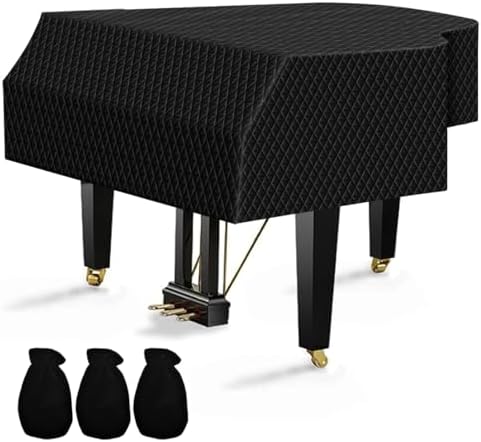 TINDTOP Thickened Grand Piano Cover, Waterproof Baby Piano Cover by TINDTOP