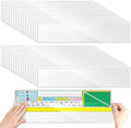 Chinco 30 Pcs Self Adhesive Clear Index Card Pockets,14 x 4 Inches by Chinco