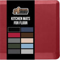 GORILLA GRIP Cushioned Antifatigue Kitchen Mat for Floor, 48x20, Red by GorillaGrip