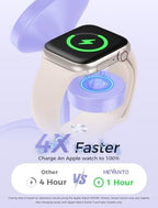Mag-Safe Charger 3 in 1 Charging Station for iPhone AppleWatch AirPod 2Pack - Image 4