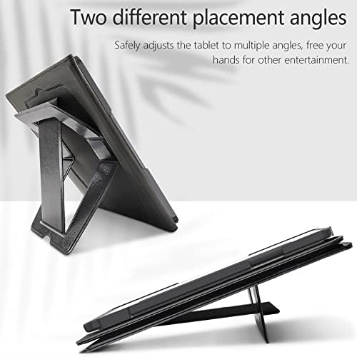 E NET-CASE Case for Kindle Scribe 10.2 inch 2024 & 2022 Released, Multi-Viewing 360 Degree Rotating Cover with Stand, Auto Sleep/Wake with Pen Holder, (Black) - Image 5