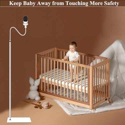 Baby Monitor Floor Stand Holder Mount for Owlet Dream Sight (Gen 3)/Dream Duo (Gen 2)/Cam (Gen2)/Cam (Gen 1) - Image 6