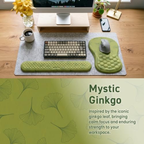 BELLEMOND Japanese Mouse Pad with Wrist Rest | Ergonomic Memory Foam, Large - Image 7