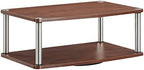Convenience Concepts Designs2Go 26 inch Double Tier Swivel Riser, Cherry - Image 5