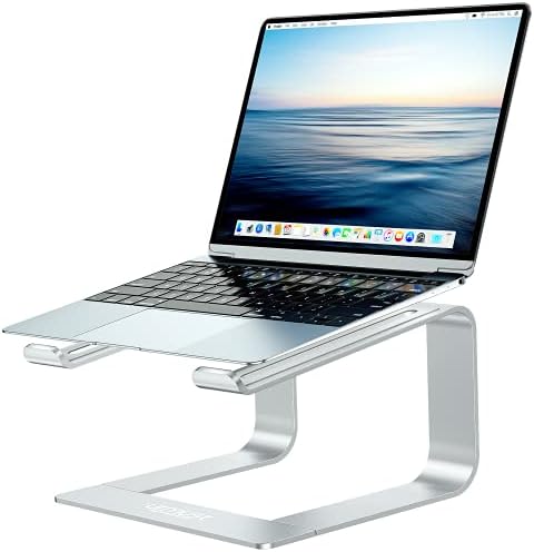 Urmust Laptop Stand for Desk, Silver, Up to 15.6" Laptop by Urmust