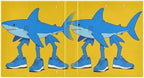 ALAZA Tralalero Tralala Meme Italian Brainrot Shark 7 3 Ring Binder 1.5 Inch Three Ring Office Binders w/clipboard & 3 Pockets, Hold 200 Sheets, 2 pcs - Image 2