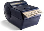 Administrator Sticky Note Dispenser and Holder, Dark Blue, High Capacity, School, Office, and Home Use, 4.1" W x 3.6" D x 6.5" H (0020) by ZipNotes