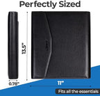 Case-it Padfolio | Letter Size | 1-Inch O-Ring Binder | LL-PRO-35 Black - Image 4
