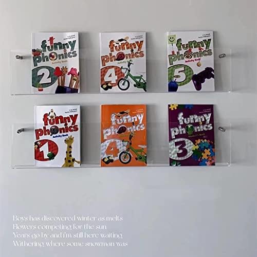 ROYALITA 2-Pack Acrylic Magazine Holder Brochure Holder, Clear 17 Inch - Image 6