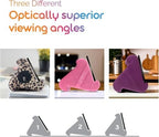 Flippy Original Tablet Pillow Stand & iPad Holder, Gift for Book Lovers & Readers, Multi-Angle Stand with Storage for Lap, Desk & Bed, Compatible with Kindle, Fire, iPad & Samsung, Pinkarama 4.0 - Image 5